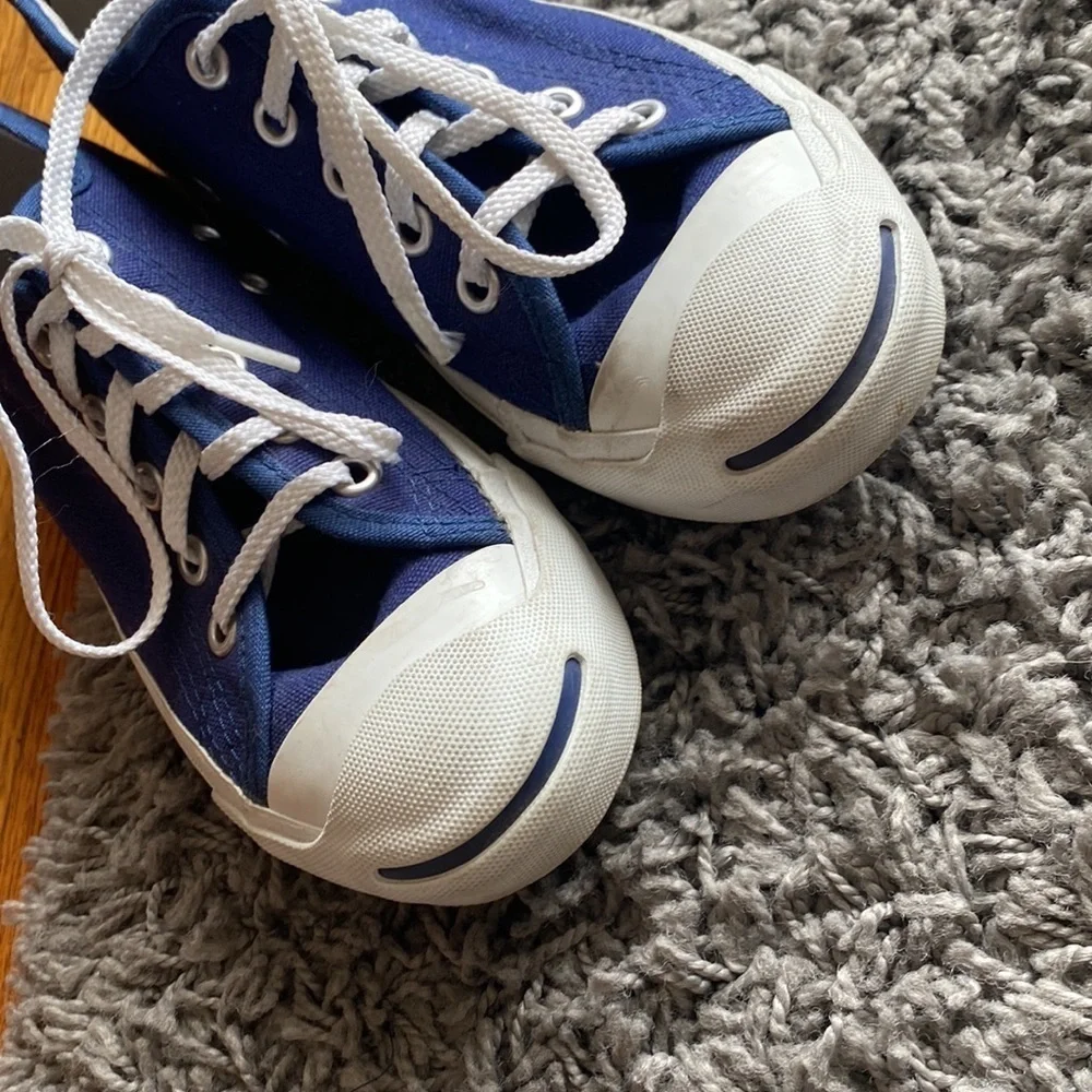Converse Jack Purcell Blue Sneakers Size 13.5